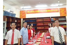 Thư viện Nguyễn Thúc Hào tổ chức thành công Lễ Kết nạp đảng viên năm 2023