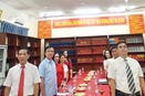  Thư viện Nguyễn Thúc Hào tổ chức thành công Lễ Kết nạp đảng viên năm 2023