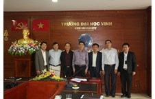 Trường Đại học Trưng Vương ký kết thỏa thuận hợp tác với Trường Đại học Vinh
