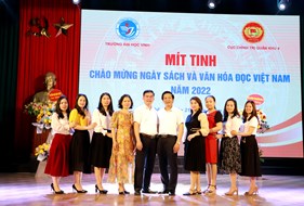  Một số hình ảnh chào mừng Ngày sách và văn hóa đọc Việt Nam 21/4/2022